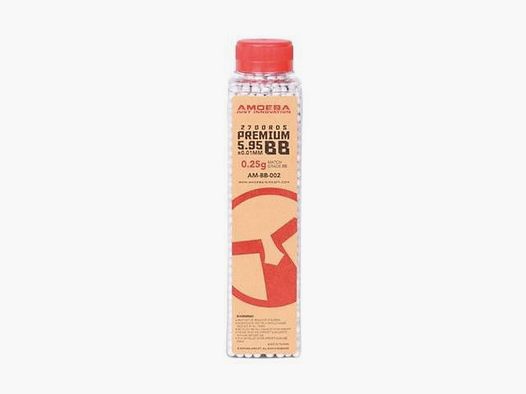 GSG Amoeba Premium BBs Softair-Kugeln 0,25 g - 2.700 Stk.