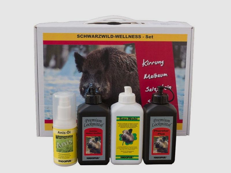 Hagopur Schwarzwild-Wellness-set