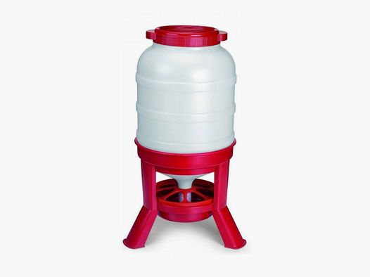 Mangiatore per pollame su piedi 40L