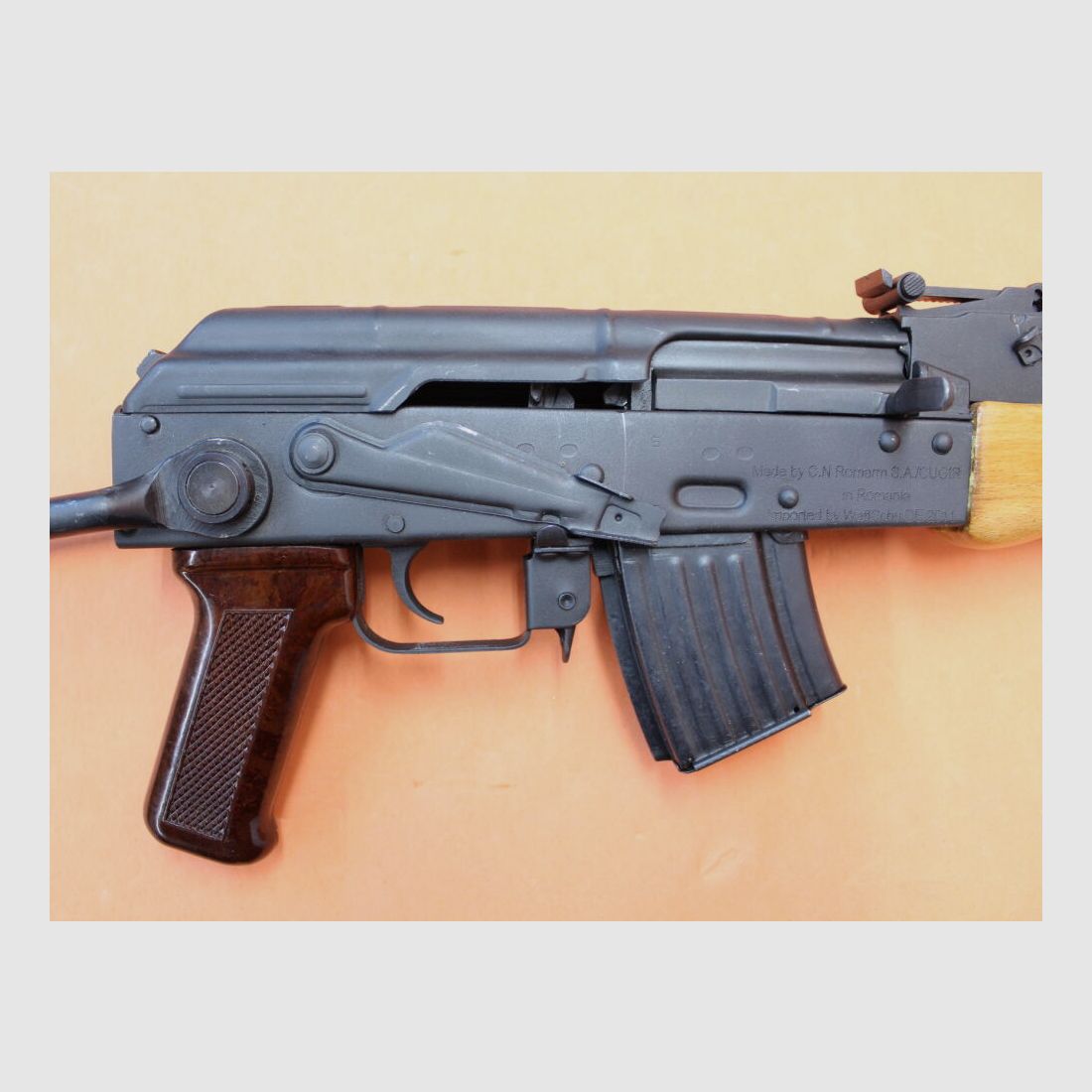 Cugir Ha.Fucile 7,62x39 Cugir WS1-64: Sistema Kalashnikov, canna da 425mm/ calcio pieghevole, COME NUOVO