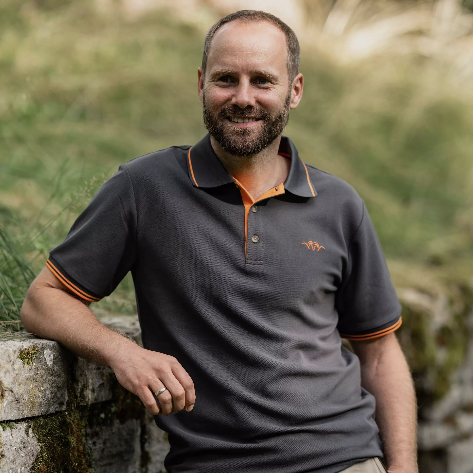 Blaser Poloshirt 22 Grau, Bild 8 von 9