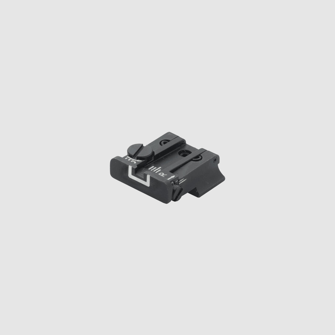 LPA Mikrometer-Visier TPU für Walther P99, PPQ, PPQ M2, S&W SW99, White Outline ohne Korn
