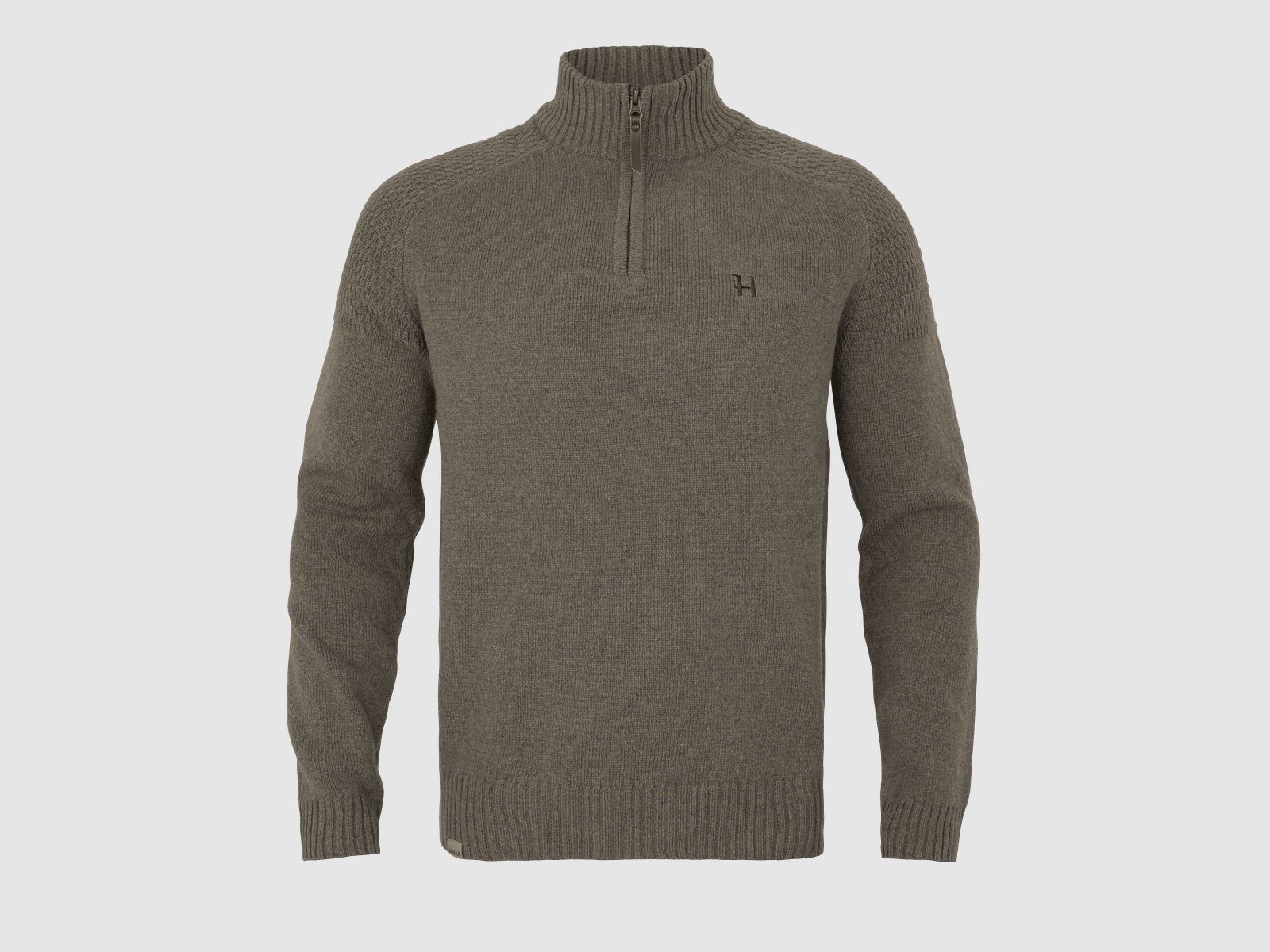 Härkila Vincent Half-Zip Merino Wool Sweater Men Dark Sand 3XL