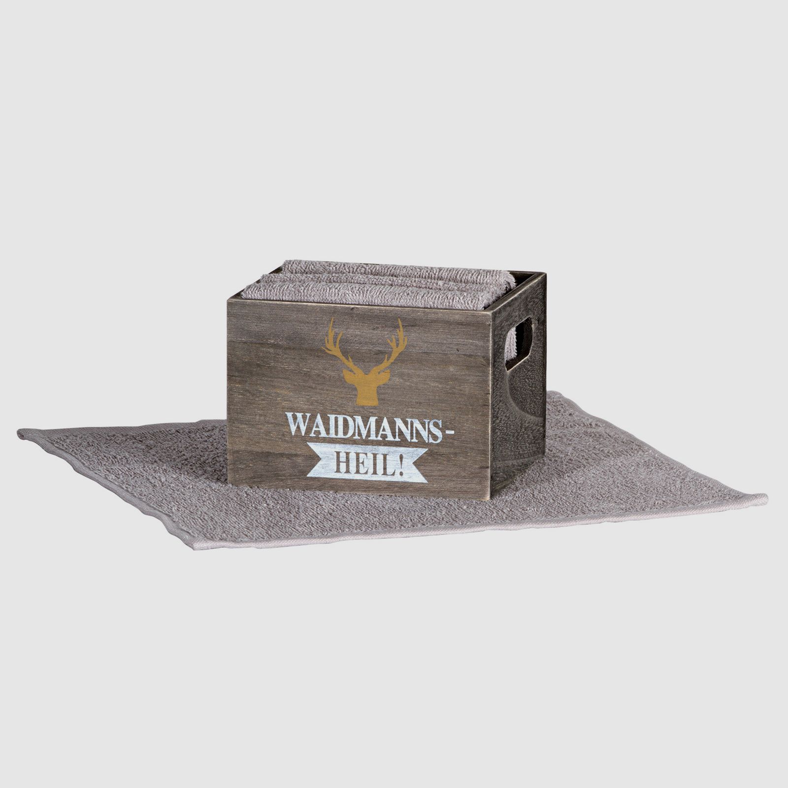 Box mit 4 Gästehandtüchern