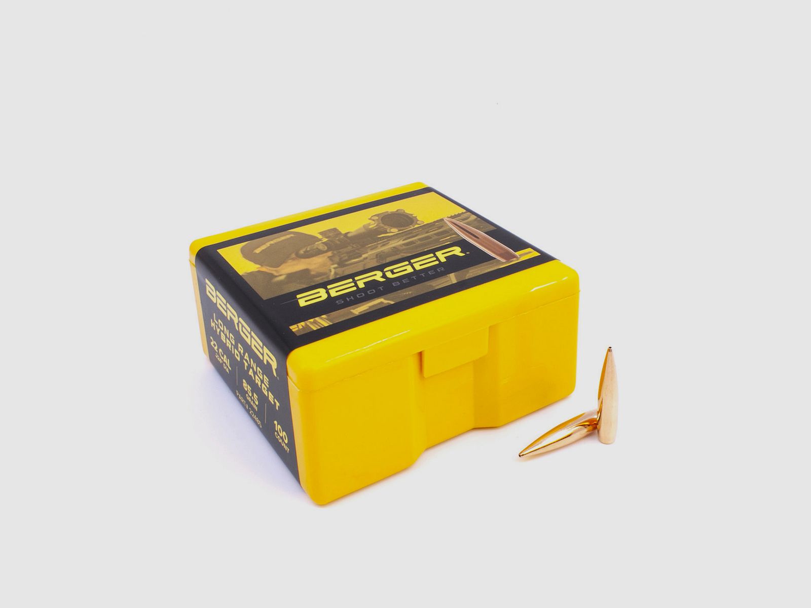 BERGER LR HYBRID TARGET 30 CAL 220 GR - 100 PCS, image 3 of 5