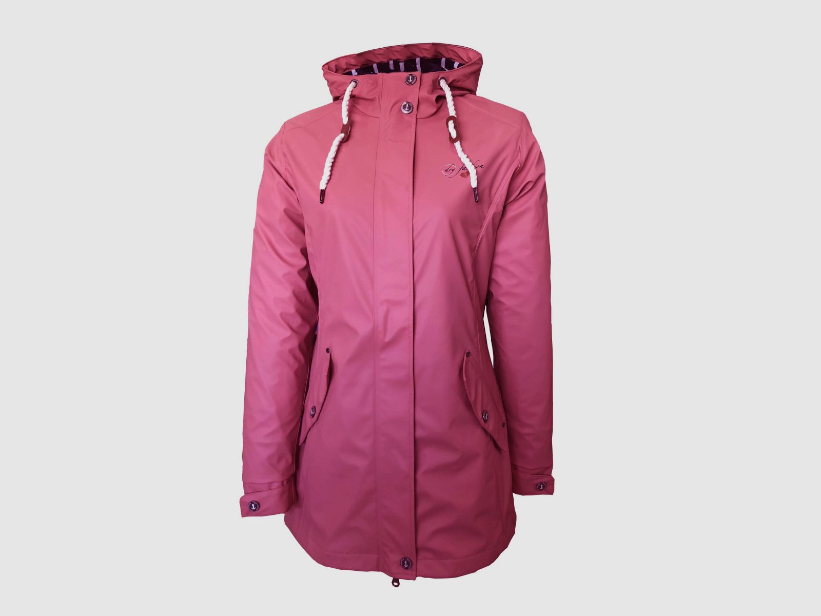 DRY FASHION PU Damesjas Kiel Donker Bessen