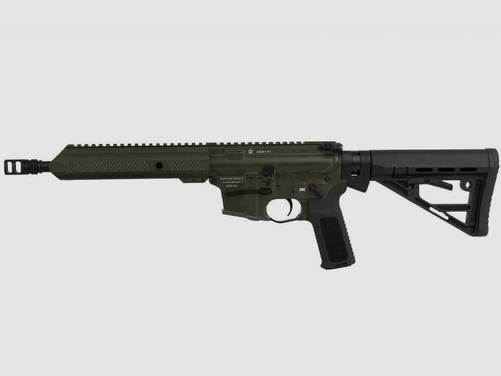 Schmeisser AR15-SF4 Sport - 10,5" OD Green - .223 Rem - Schubschaft
