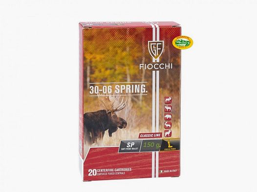 FIOCCHI munizioni cal.30-06 SP 150gr.
