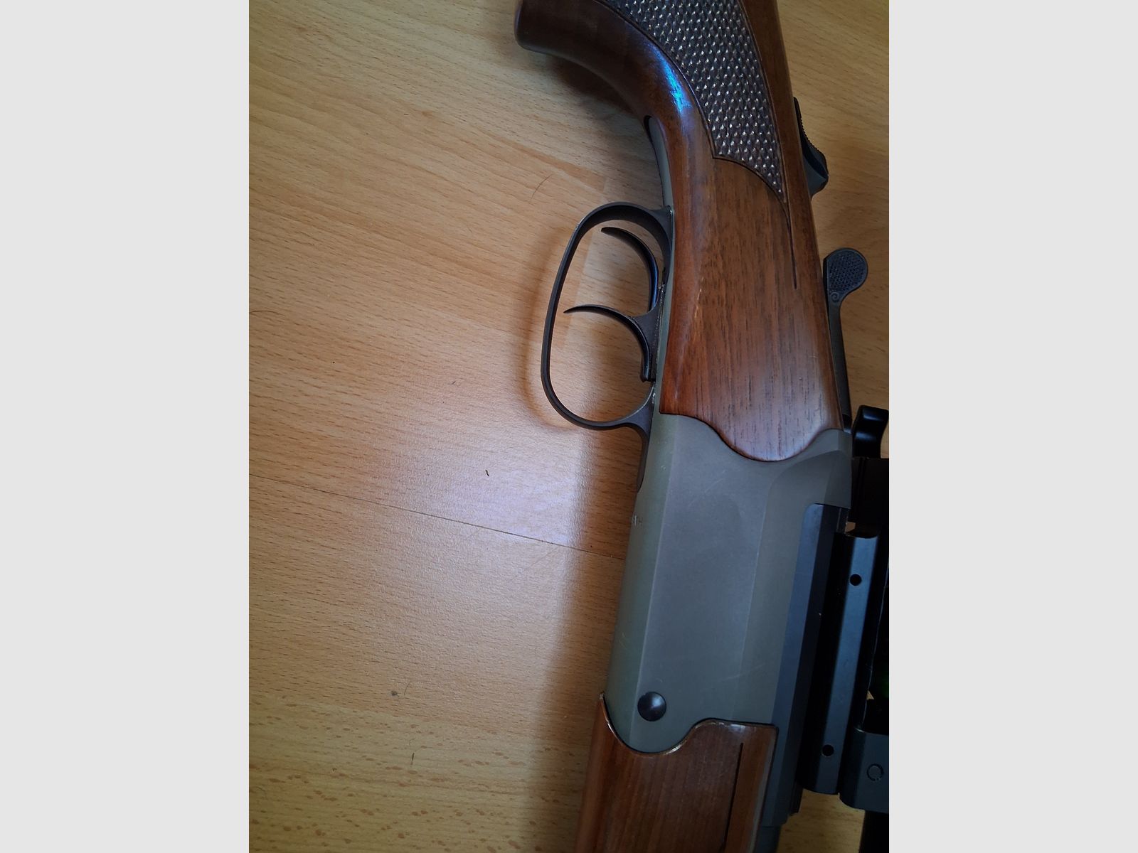 Bockbüchsflinte BBF Haenel Jaeger  8.10 mit Handspannung