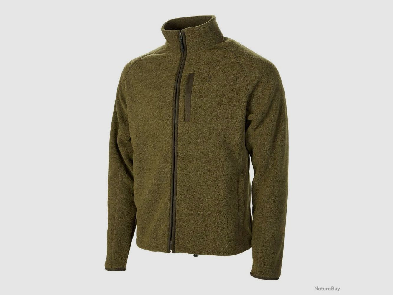 Veste Polaire Browning Summit Olive - Isolation Thermique - Confort et Résistance - Parfaite pour la Chasse en Conditions Froide, image 1 sur 5