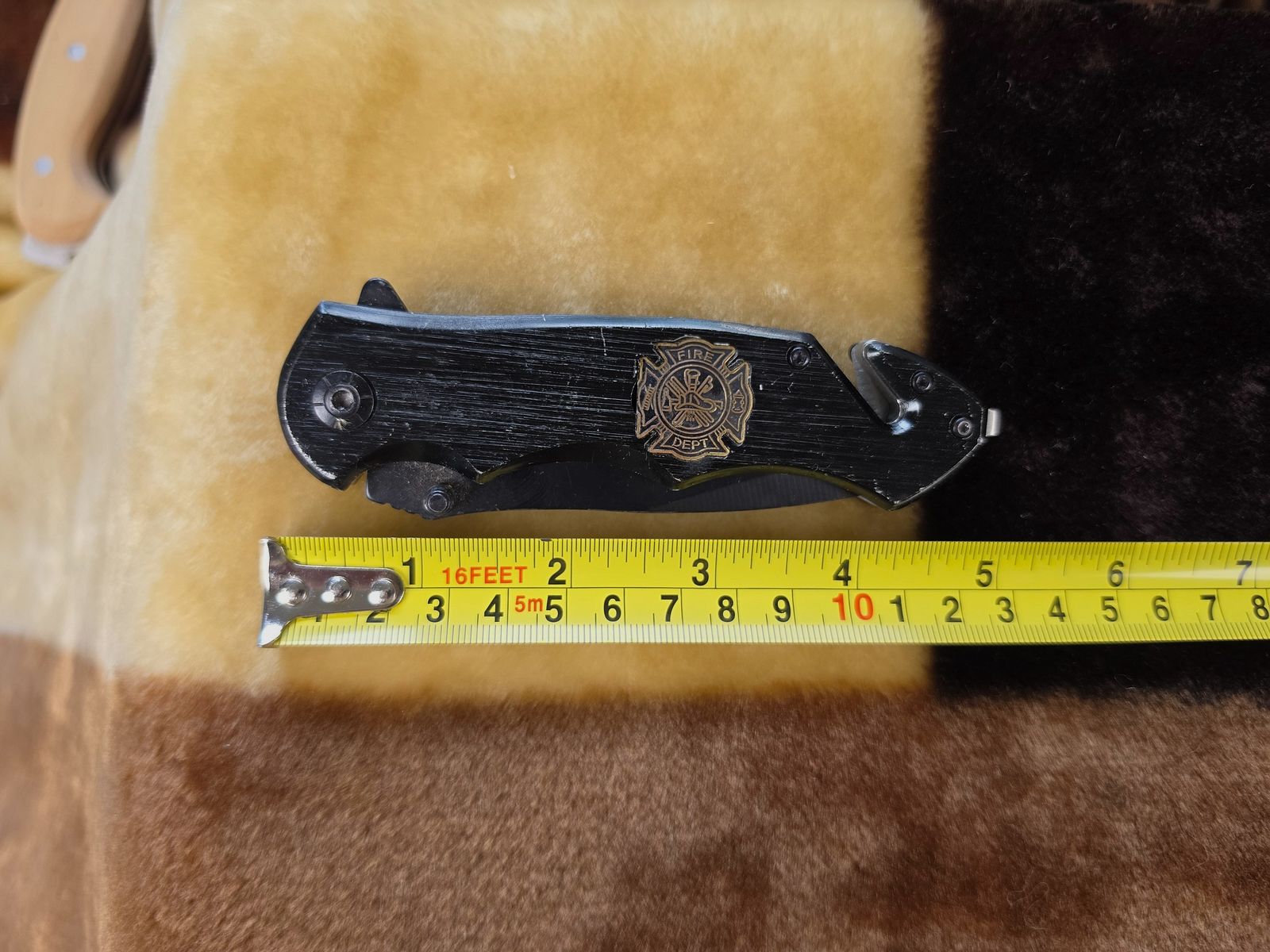 Smith & Wesson ExtremeOps Taktisches Feuerwehr-Rettungsmesser mit Gurtschneider & Glasbrecher, Bild 5 von 5