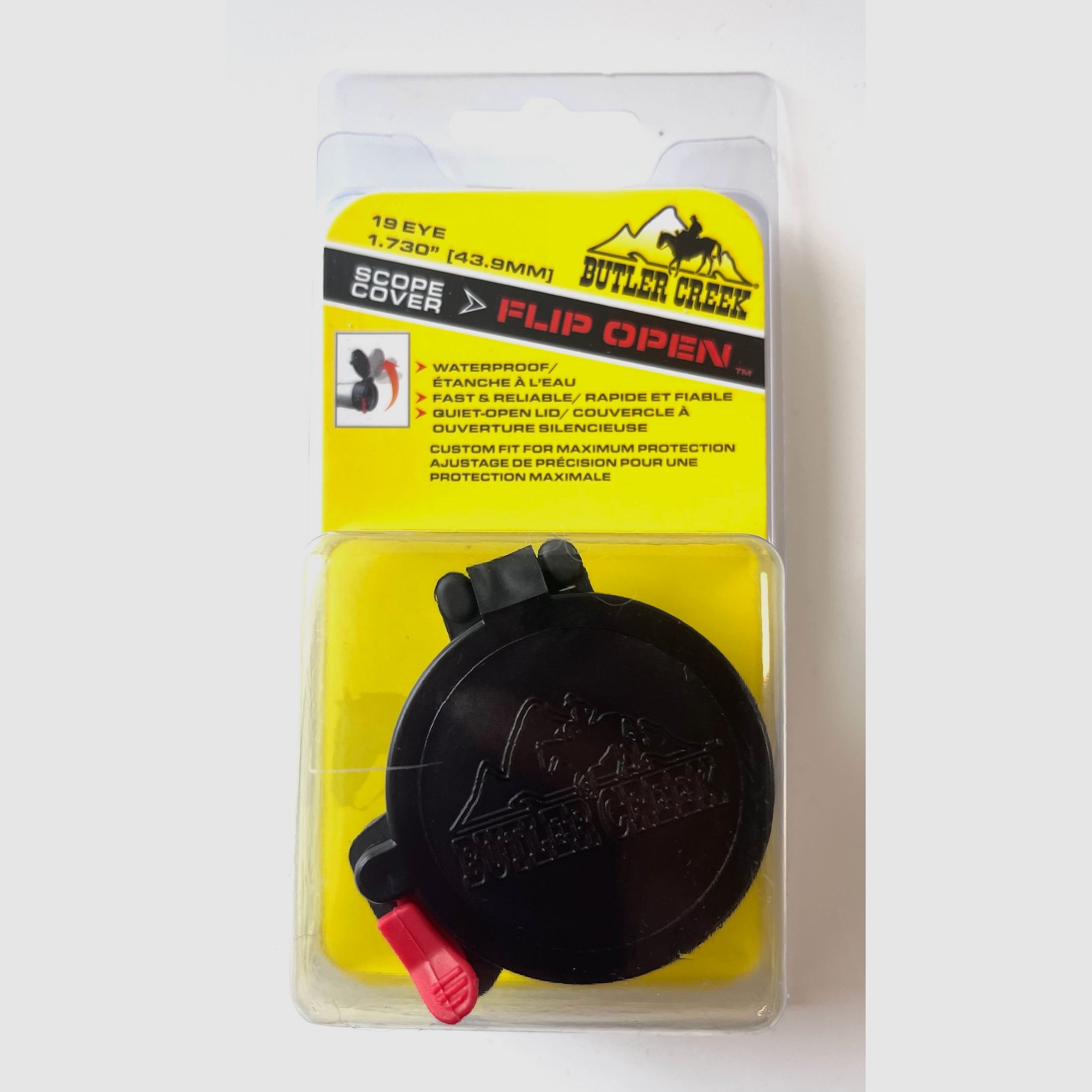 Butler Creek MO20190 Flip Open Scope Cover Okular Klappdeckel für ZF 19 EYE 43,9mm