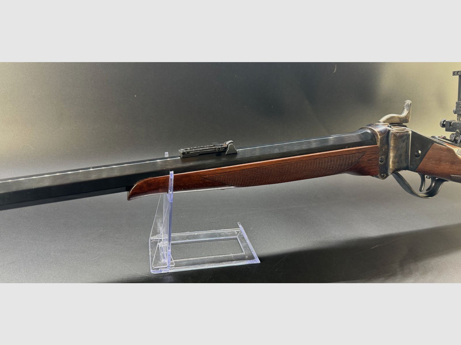 Davide Pedersoli Sharps Sporting Rifle Model 1874 Kal.: 45-70 met diopter