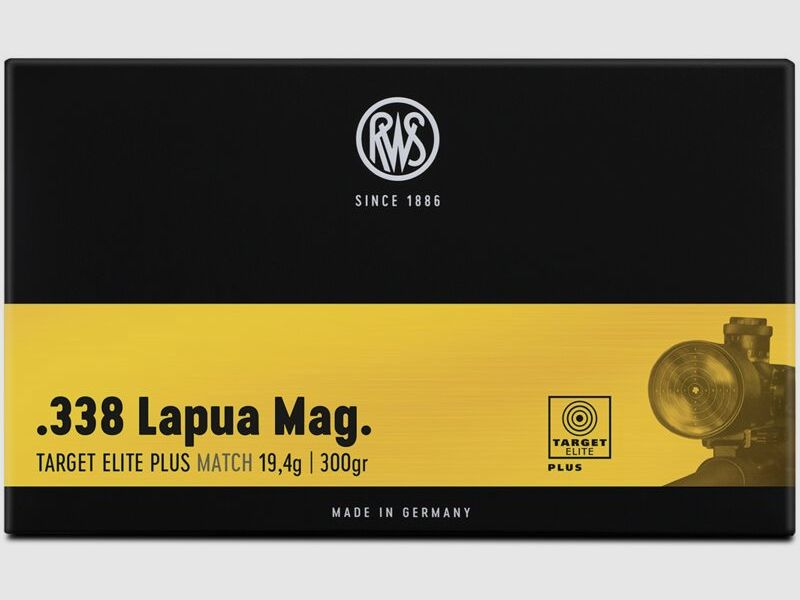 RWS Target Elite Plus 300grs - 20Stk