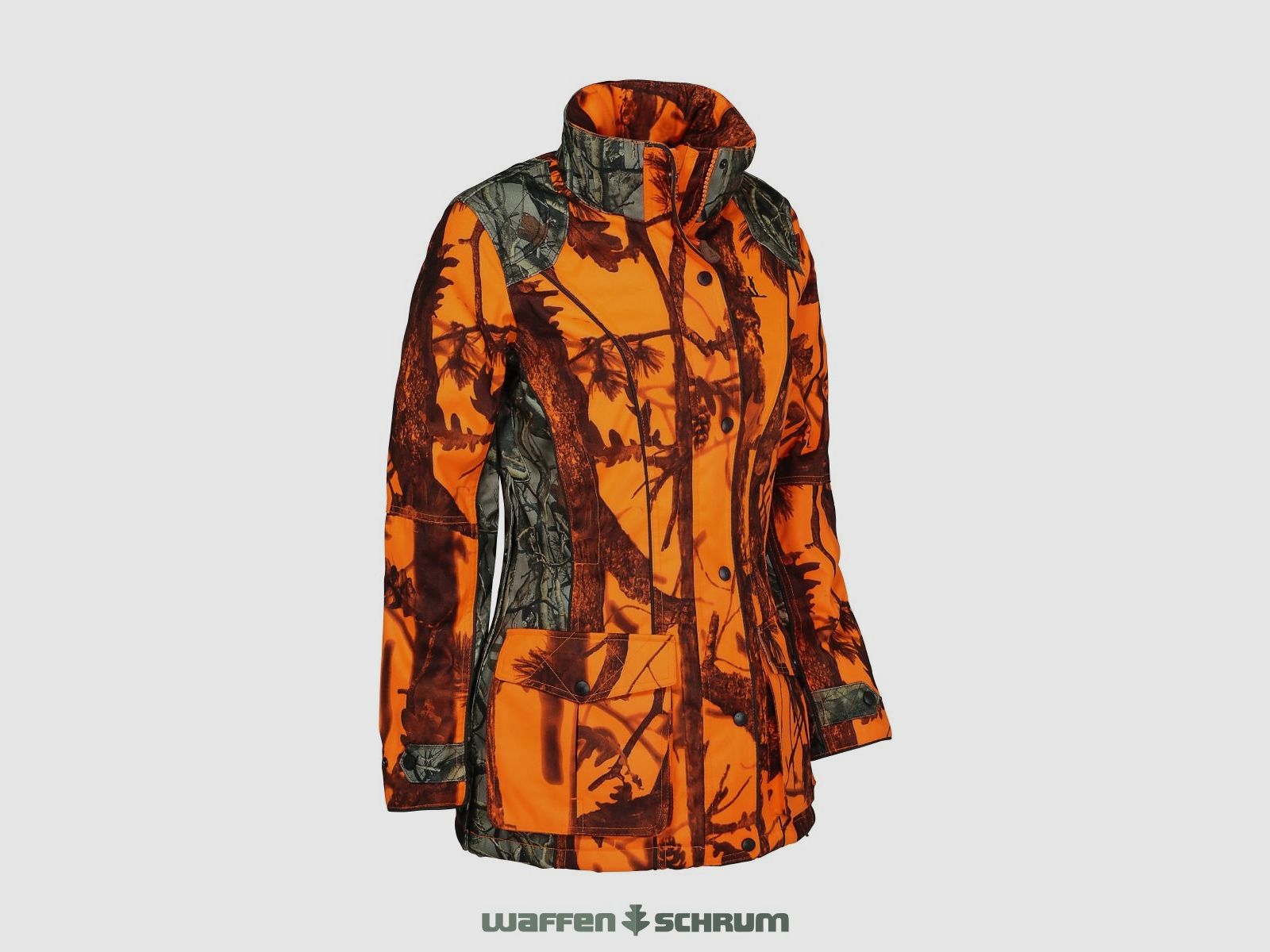 Percussie Signaljacke Brocard Ghostcamo Blaze & Zwart