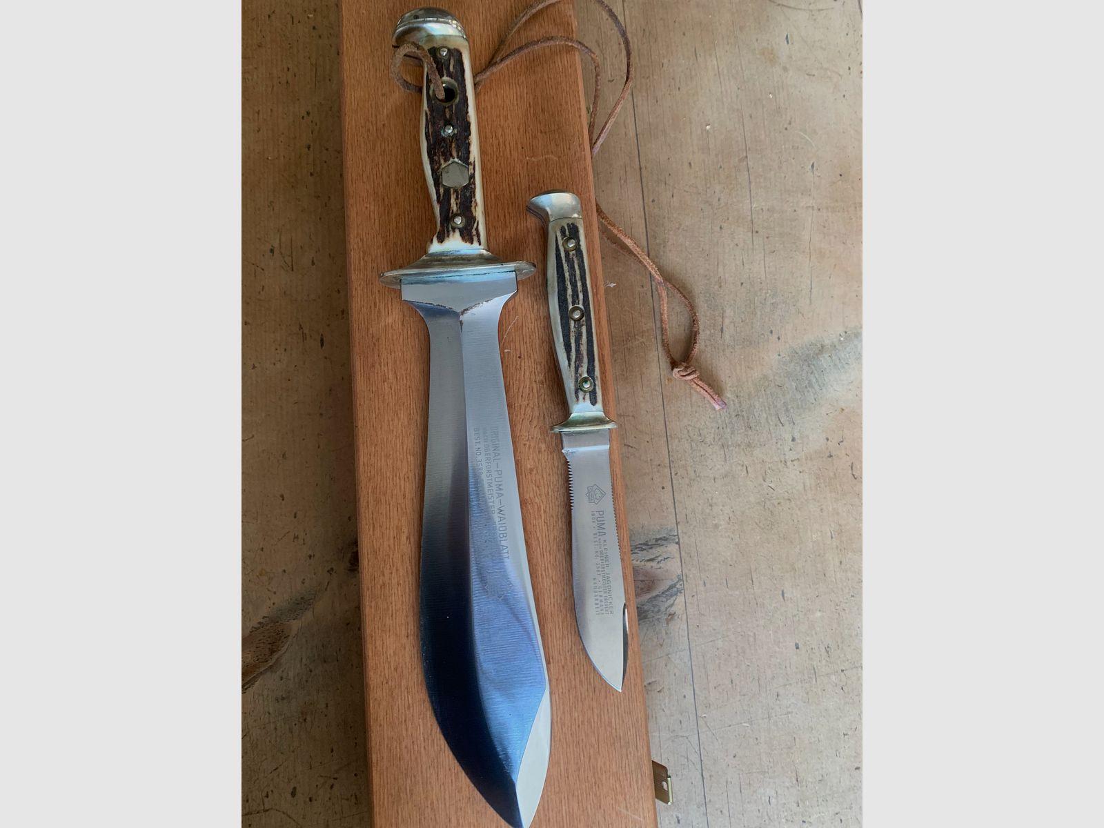 PUMA Waidbesteck von 1982