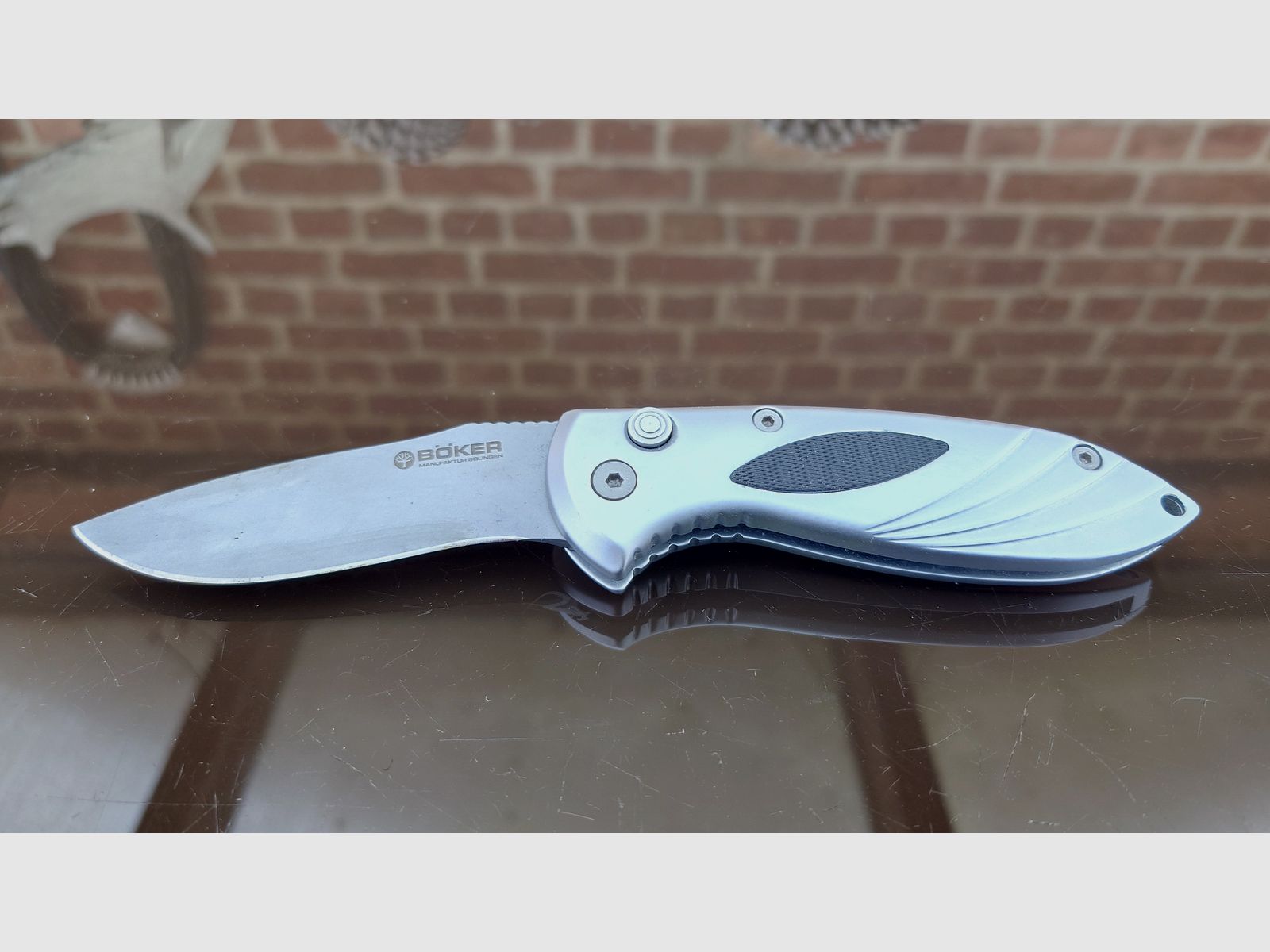 Böker SpeedLock 3000 Kraton, 8,1 cm hoja, bloqueo por botón - 110057