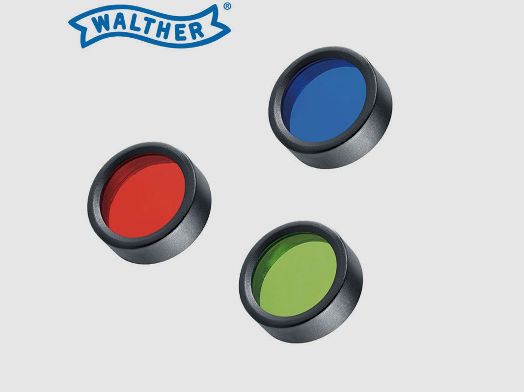 Jeu de filtres de couleur pour Walther Pro PL70, PL70r, PL80