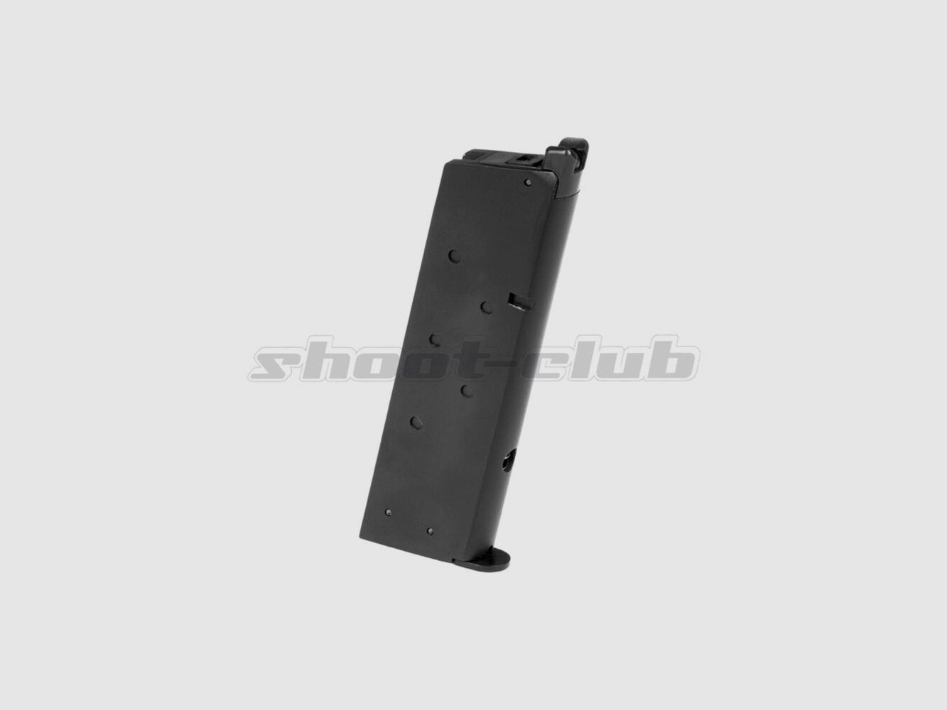 WE Airsoft Magazine M1911 GBB 6mm BB 15 shots black