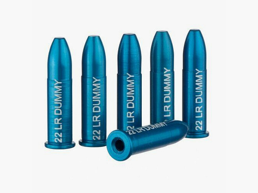 Practice cartridges BLUE cal. .22lfb - 6 pieces
