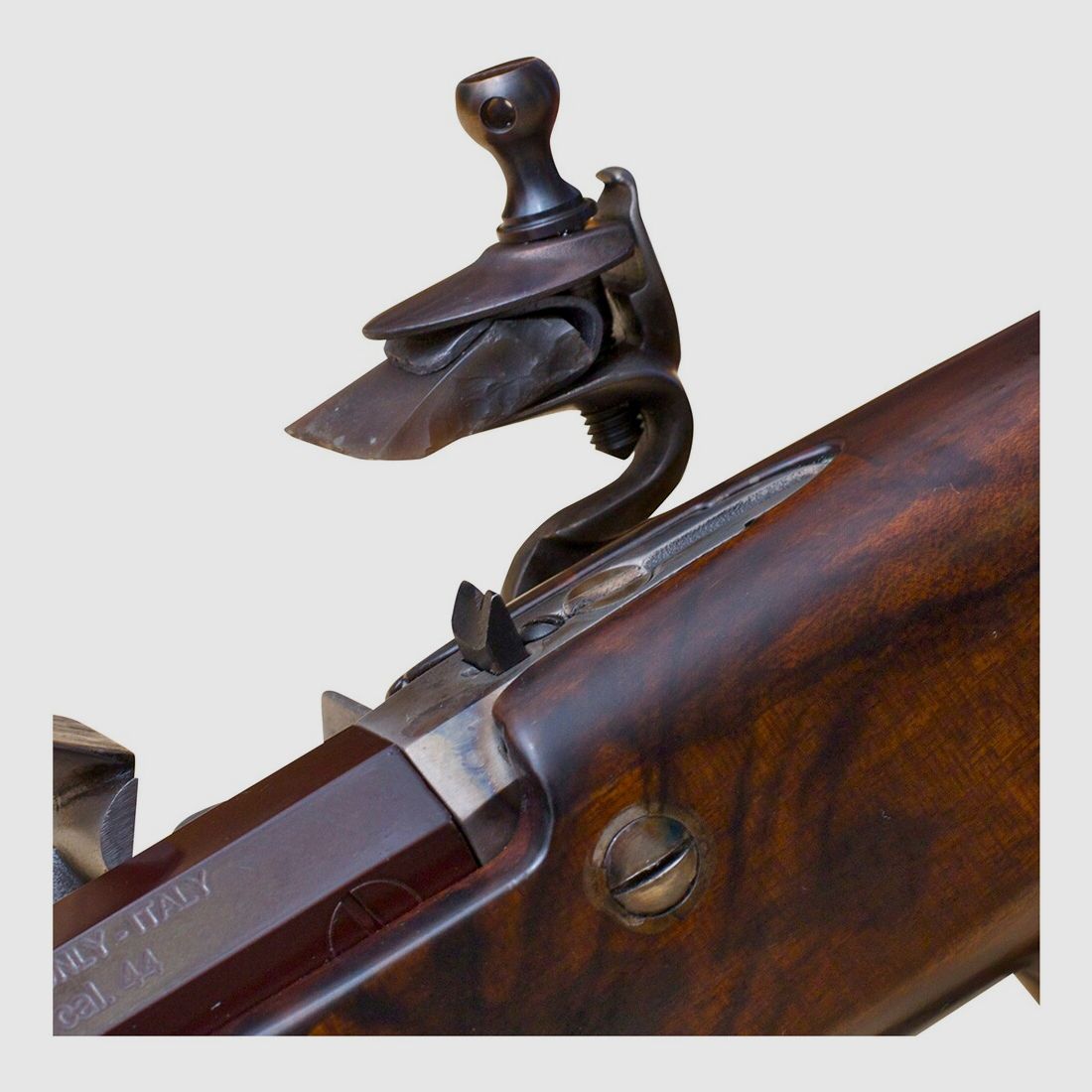 Davide Pedersoli Tatham & Egg flintlock muzzleloader pistol (With rifled barrel), imagen 2 de 7