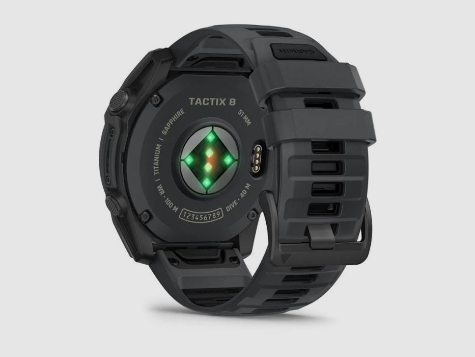 Garmin Smartwatch Tactix 8 Cerakote | schwarz, Bild 9 von 12
