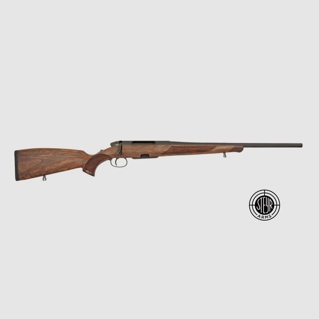 STEYR MANNLICHER SM 12 Goiserer links mit Gewinde 8x57IS