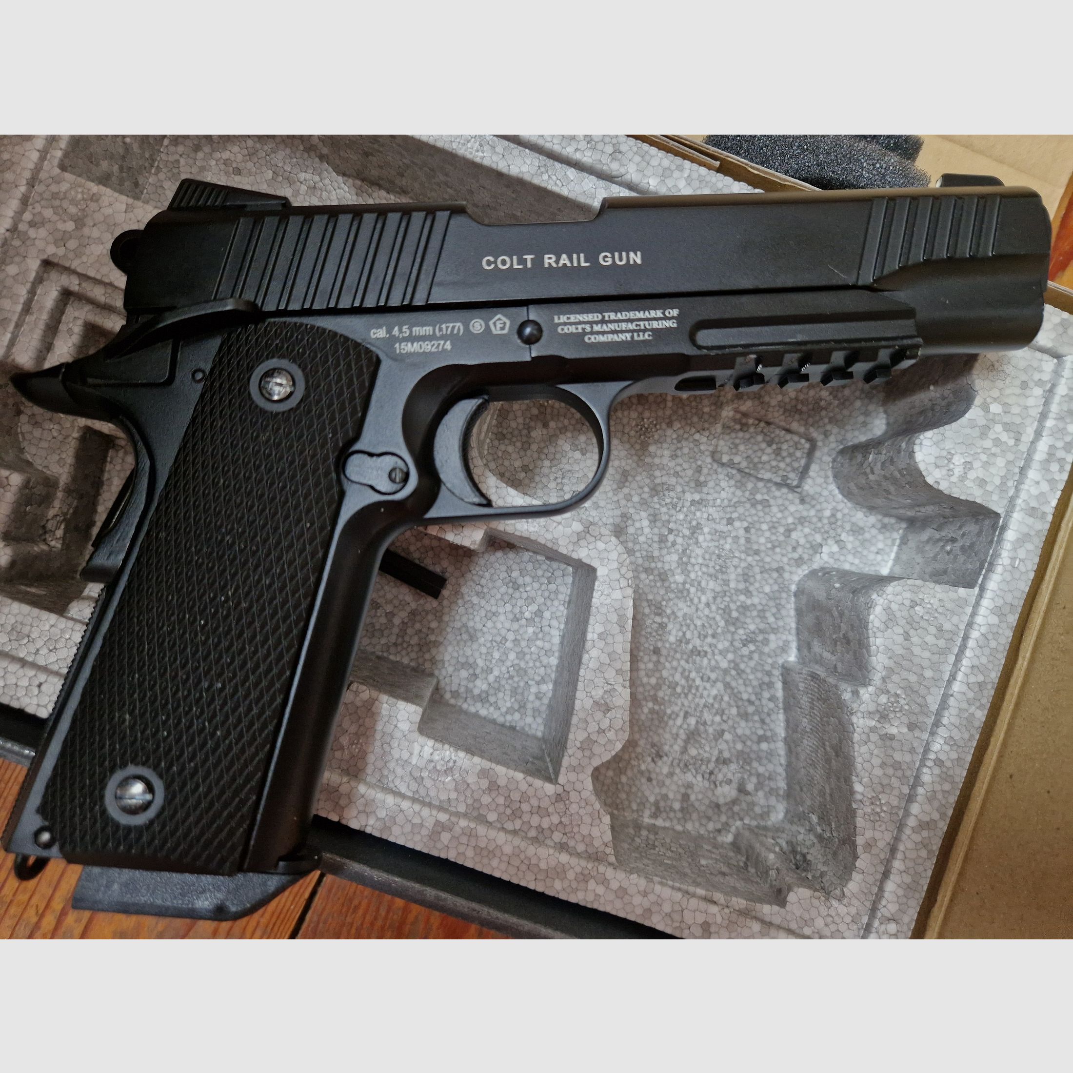 COLT Rail Gun Government Model M45 CQBP Automatic Caliber 45 15M09274