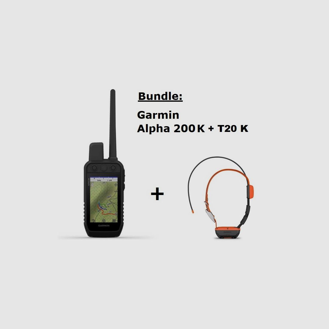 Garmin Alpha 200 K / T20 K GPS - Hundeortung SET!