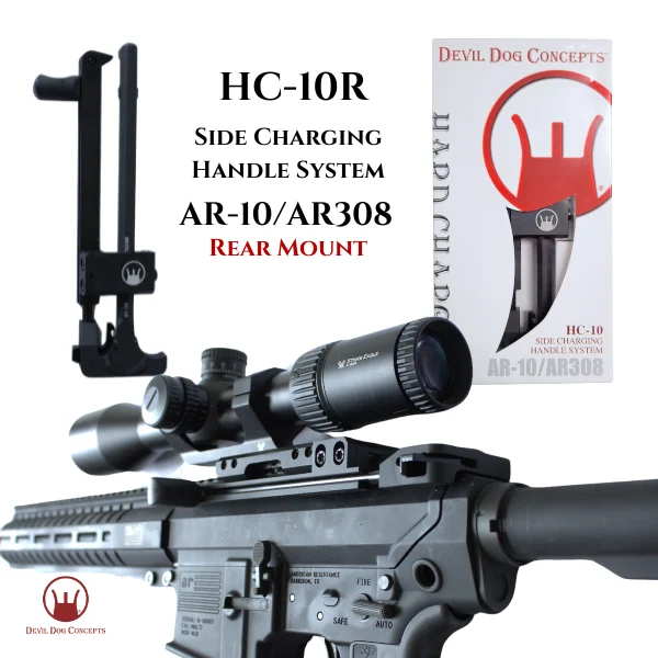 Seitlicher Ladehebel AR-10 DDC HC-10R – Traditional, Bild 3 von 4