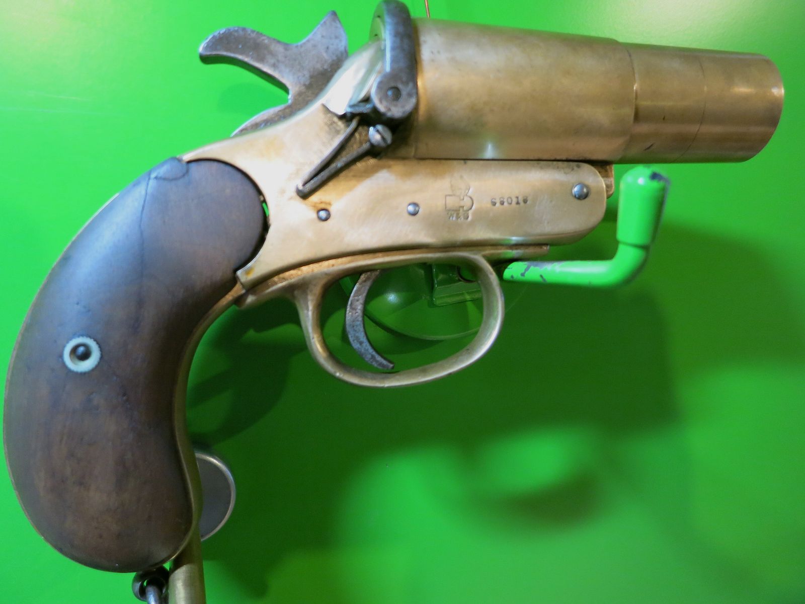 Signalpistole  Webley&Scott Leuchpistole Nr.1 Mk III, Birmingham, Kal. 4 (26,5 mm)   #50