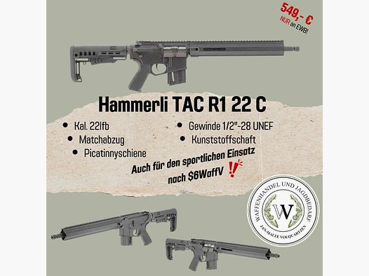 Hammerli TAC R1 22c
