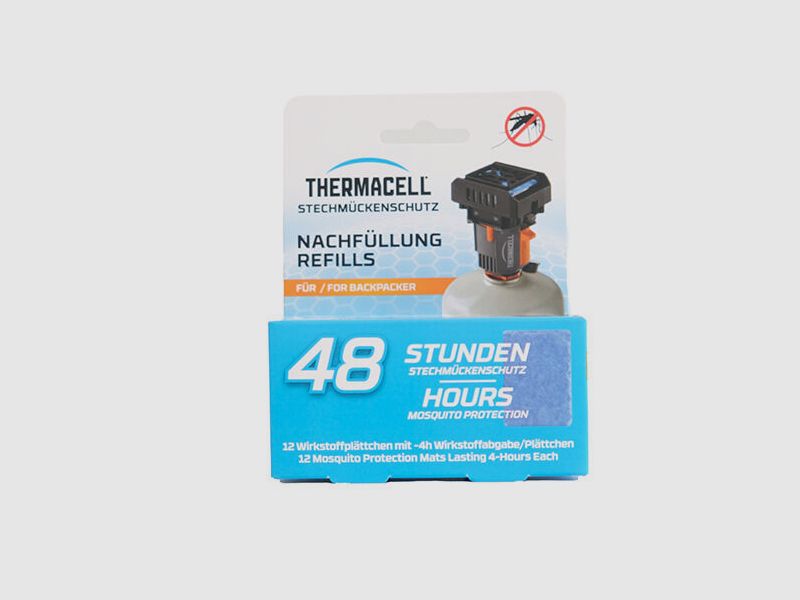 Thermacell M-48 refill refills for Backp 48 hours