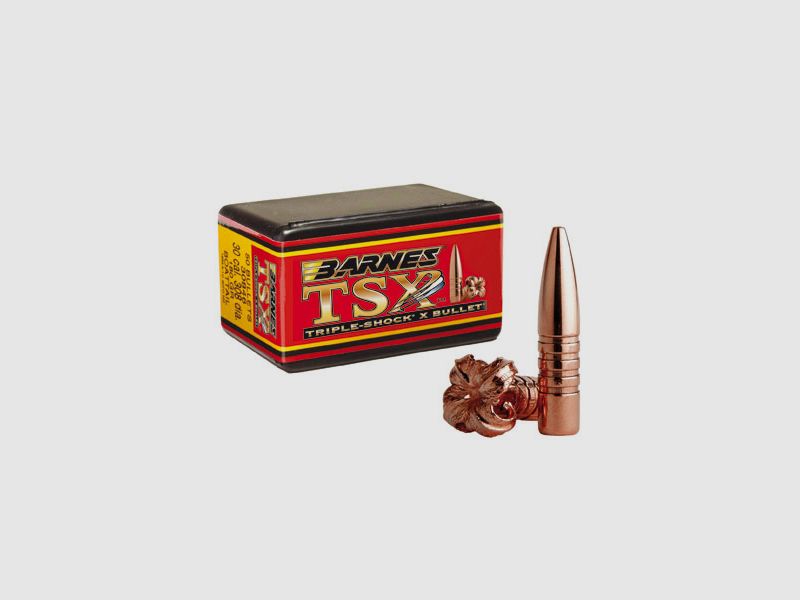 BARNES TSX 6.5 .264 120 GR. Verpackung mit 50 Stück.