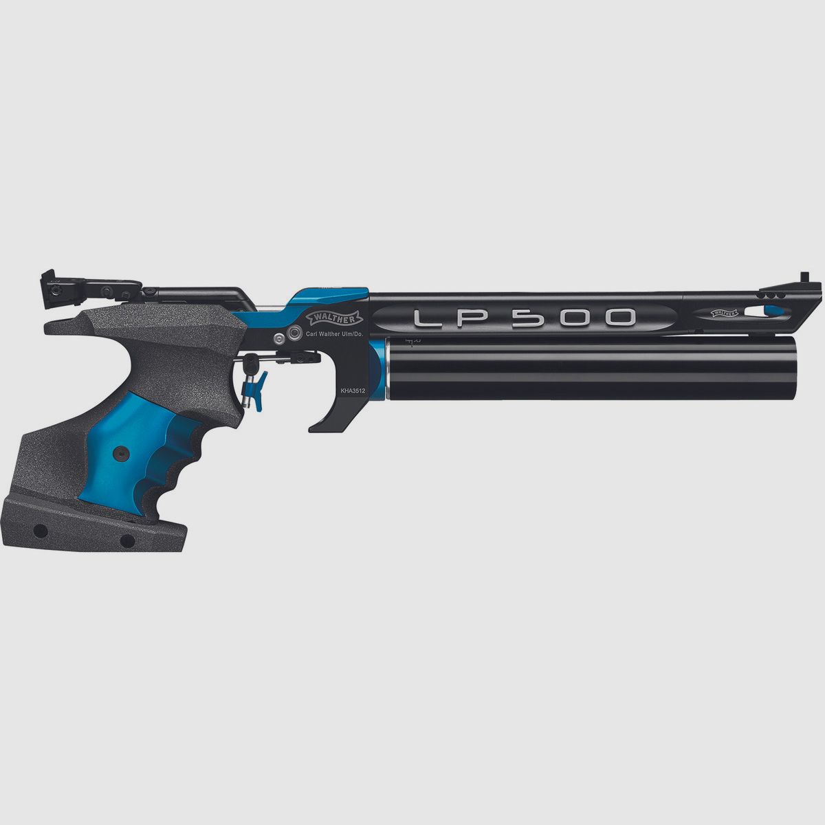 Luftpistole Walther LP500 Meister Manufaktur blau mechan. Abzug