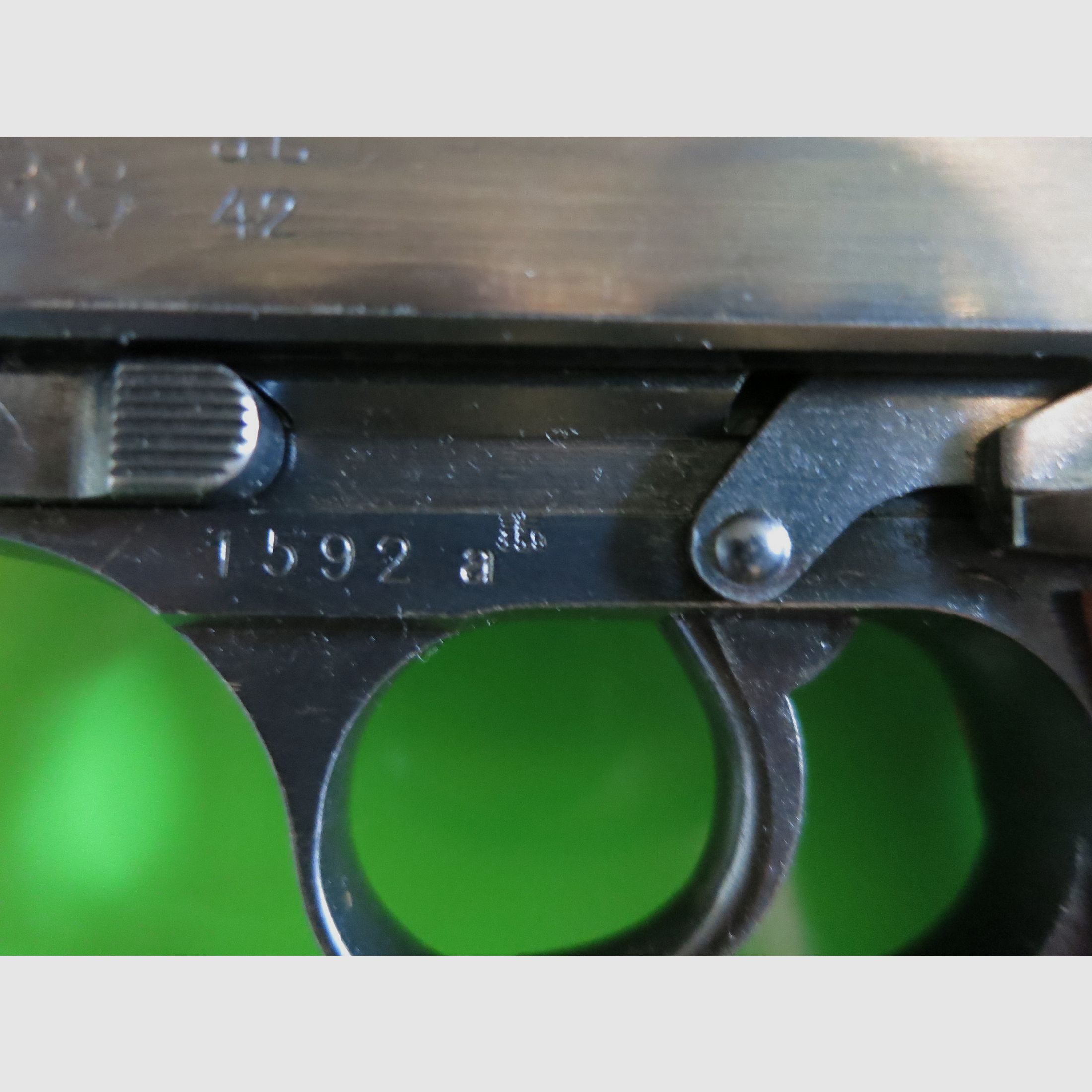 HP Walther P38 (P.38), Wehrmacht ac 42, WaA 359, 9 mm Luger, orig. Walther/Zella-Mehlis      #54-