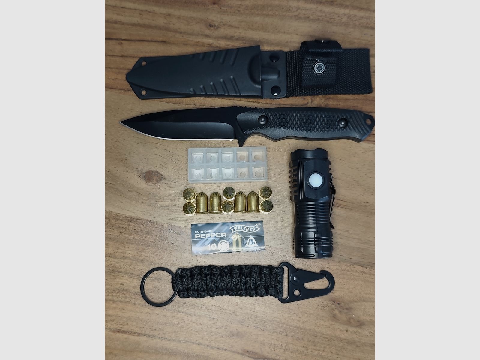 Selbstverteidigung 9mm RK Pfefferpartronen +viel Zubehöhr!