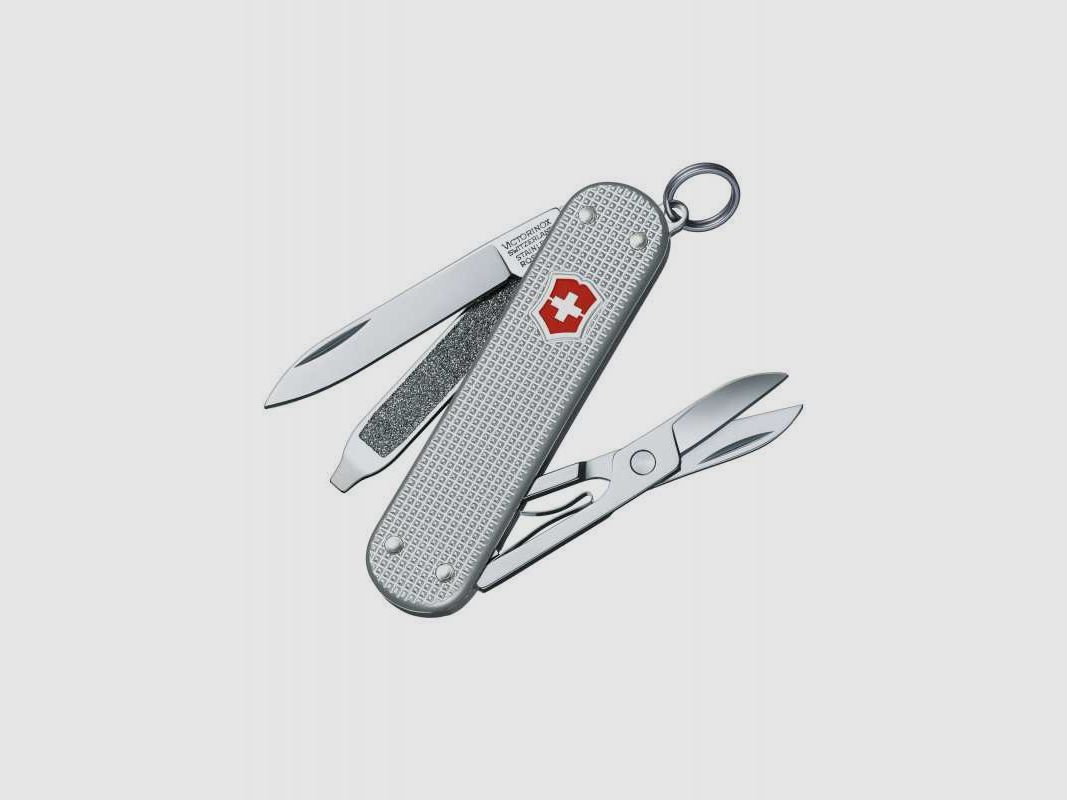 Victorinox Kleines Taschenmesser Classic Alox silber