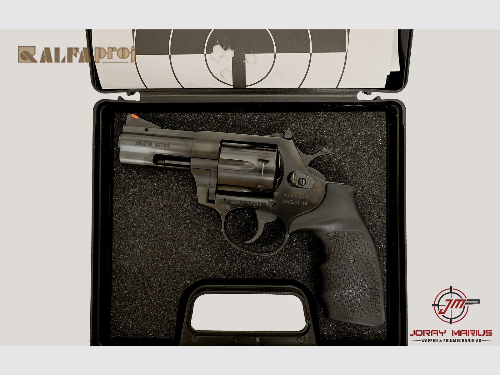 Alfa 3531 Revolver .357 Magnum 3" Nero, immagine 3 di 3
