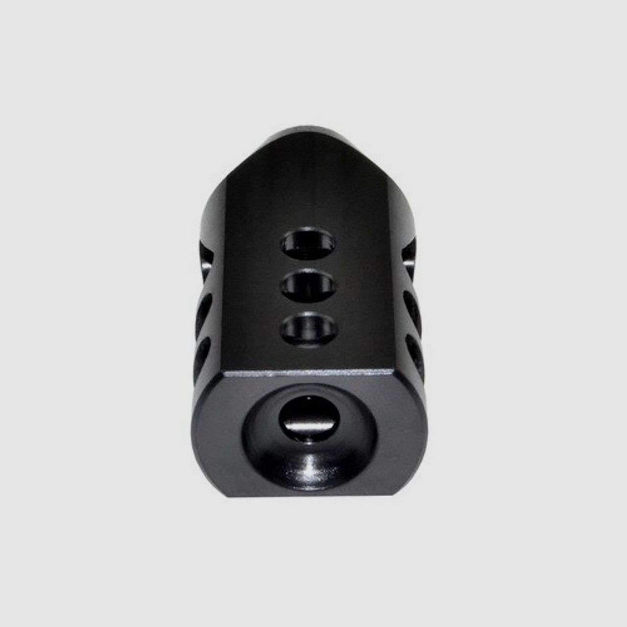 ADE competition quality muzzle brake for AR-15 in .223 and other .22 calibers with 1/2x28 thread, image 10 of 14