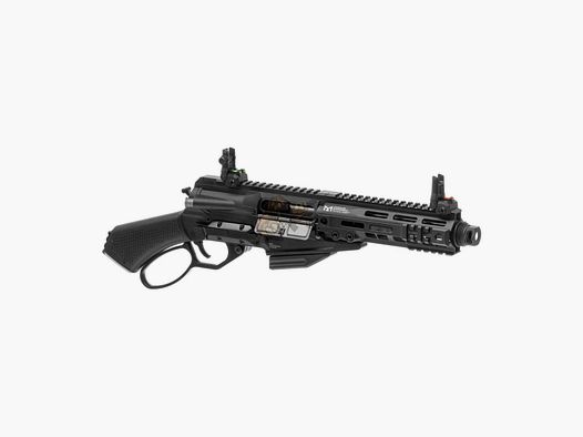 LevAR 7" Gas Powered Lever Action Rifle with Aluminum Handguard in Black -F- | G&G