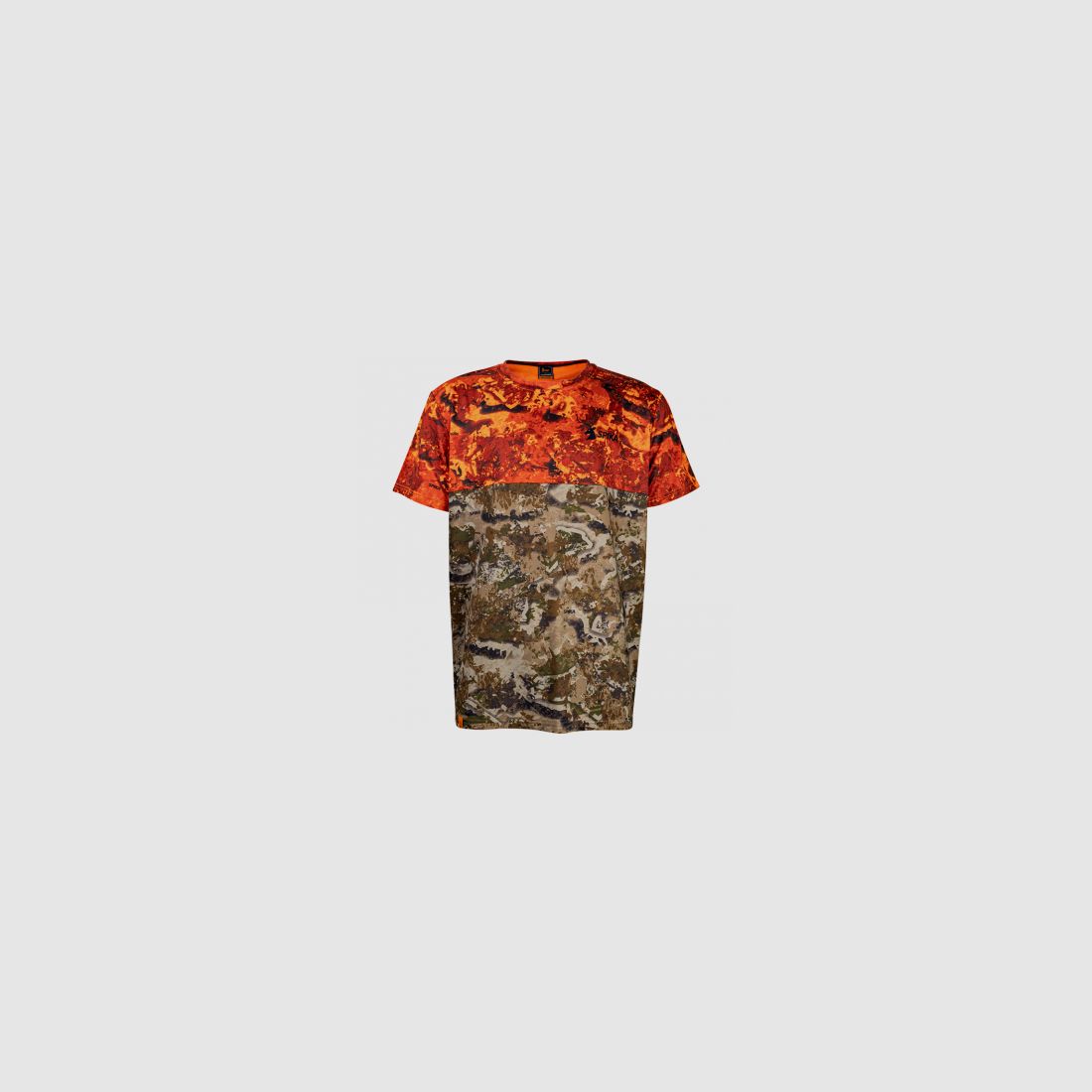Spika Heren Trail T-Shirt (Biarri Blaze Camo) | XL