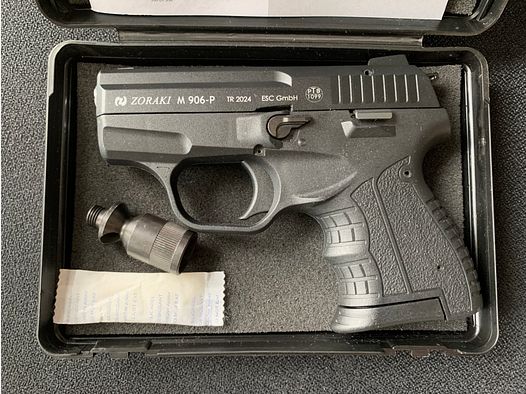 Zoraki 906 9mm P.A.K. blank firing