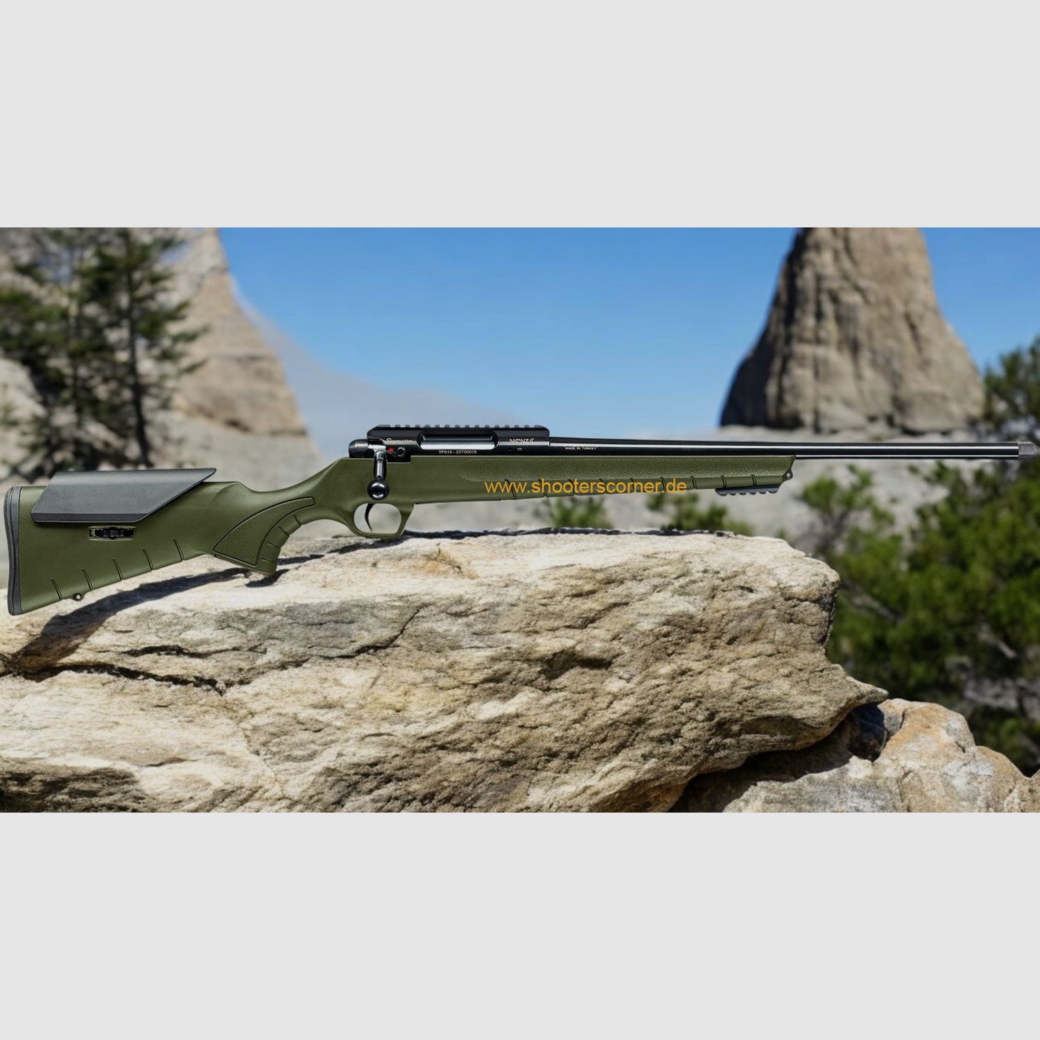 ISTANBUL SILAH Monza Groene Synthetische Repetierer