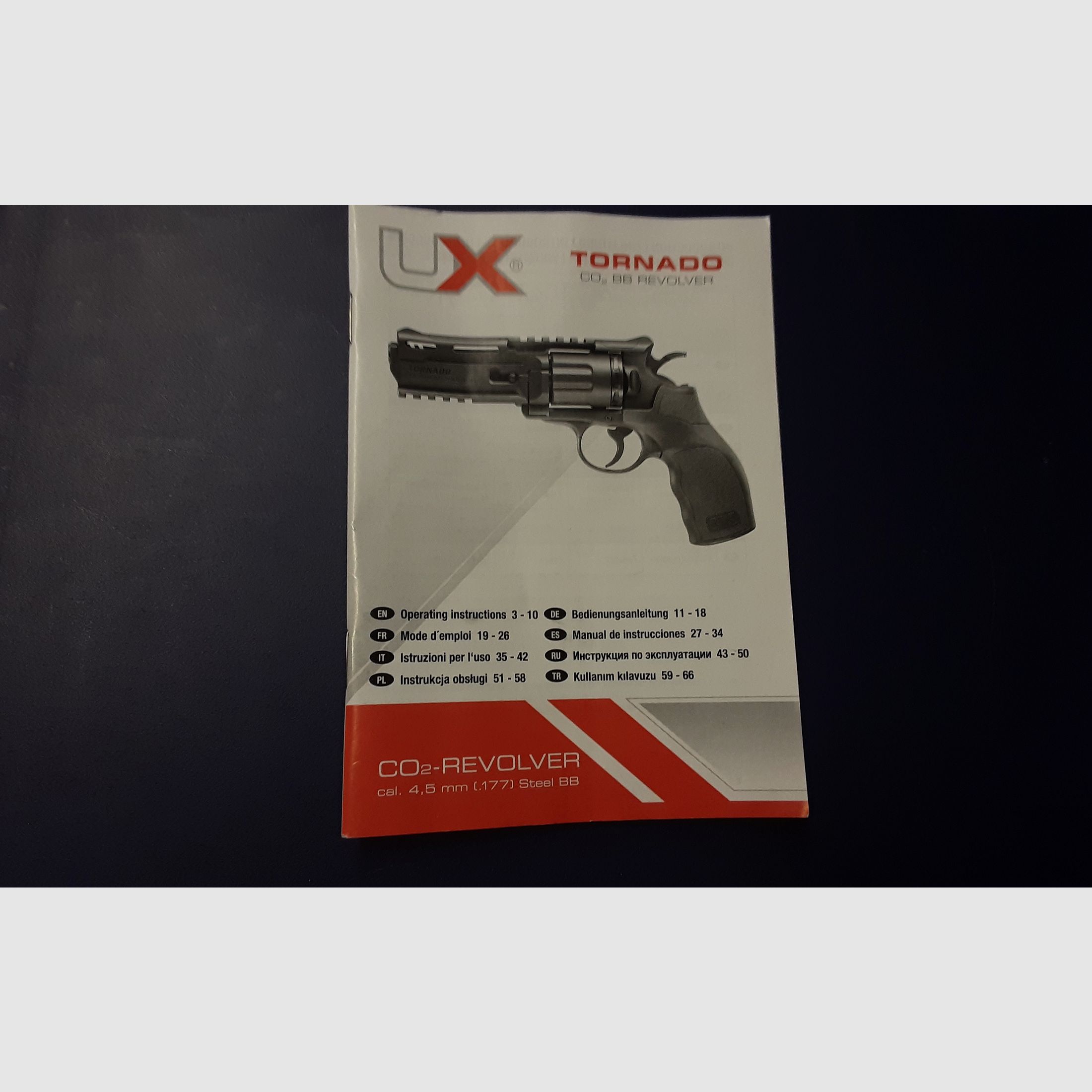 UX Tornato CO2 BB Revolver