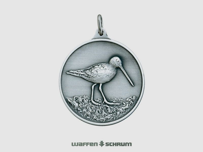 Steinhauer&Lück Jagdmedaille Schnepfe Altsilber