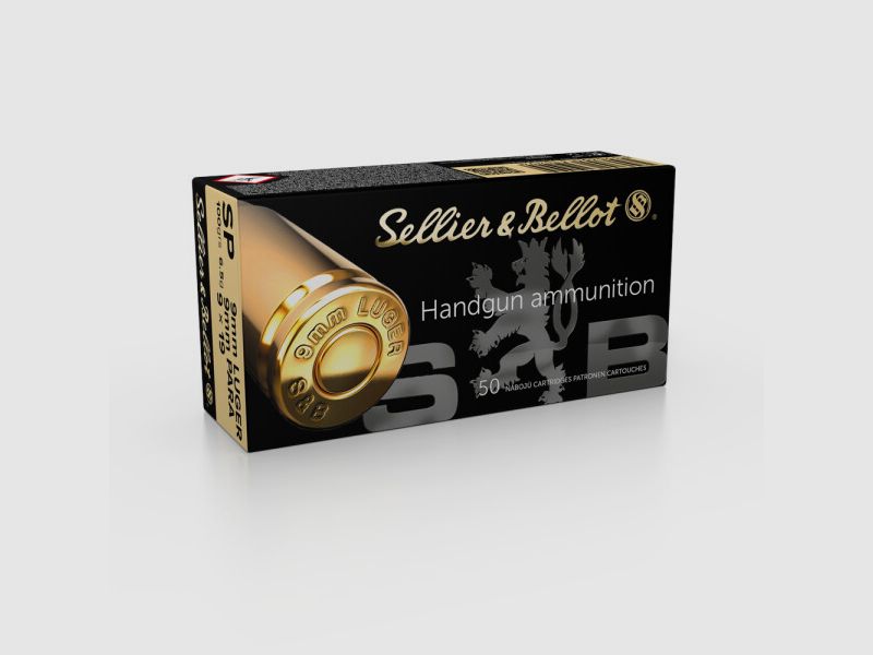 Sellier & Bellot 9 mm 124 gr FMJ