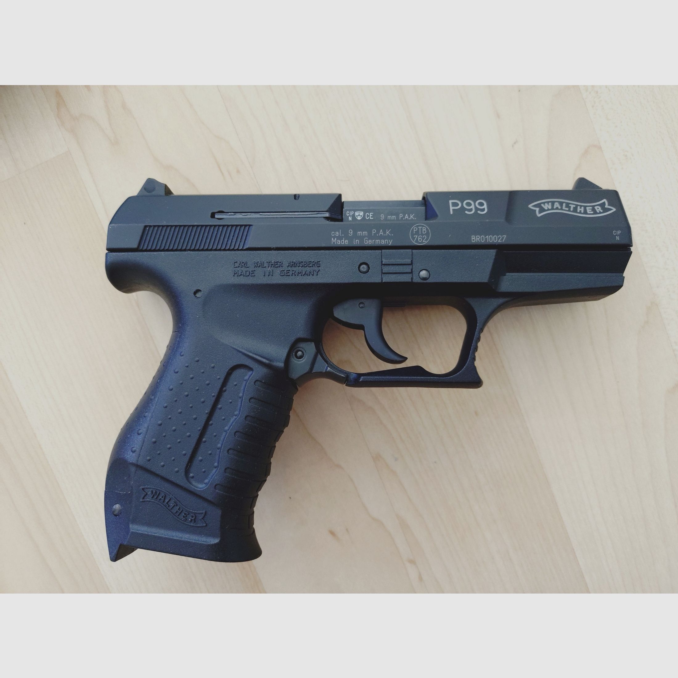 Walther P99 P.A.K. pistola de fogueo, imagen 3 de 6