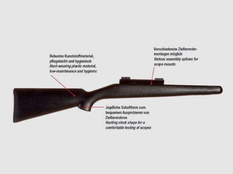 Demo shaft - shaft - plastic shaft for practice or presentation