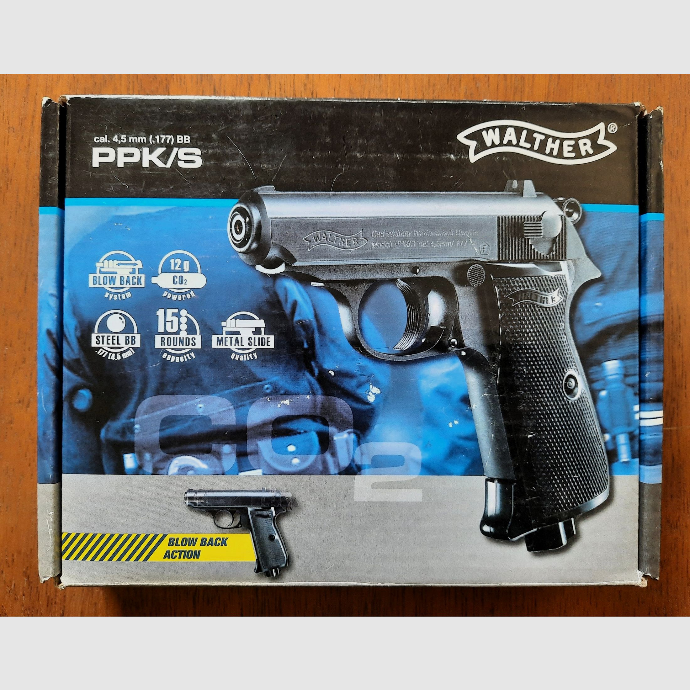 WALTHER  PPK/S   Co2  - BLOW BACK
